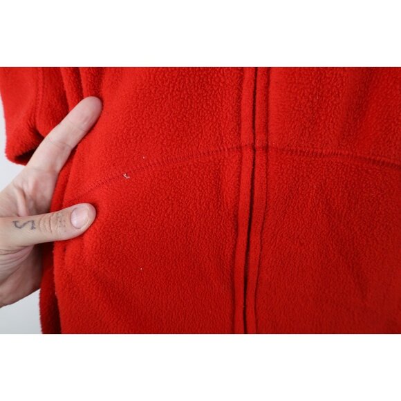 Vintage 90s Y2K Mens 2XL Distressed Brutus Ohio State University Fleece Jacket - Picture 10 of 16